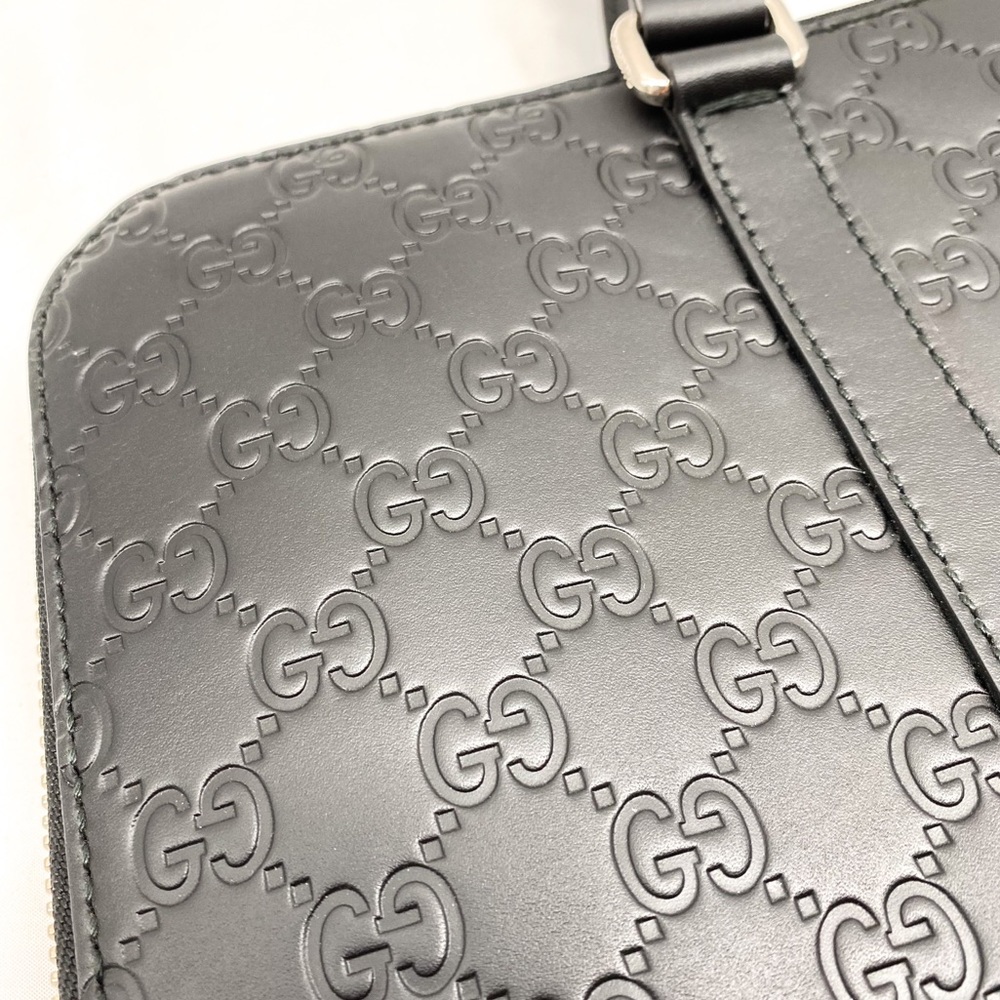 GUCCI Guccissima GG Leather Black Laptop Case - Picture 9 of 16